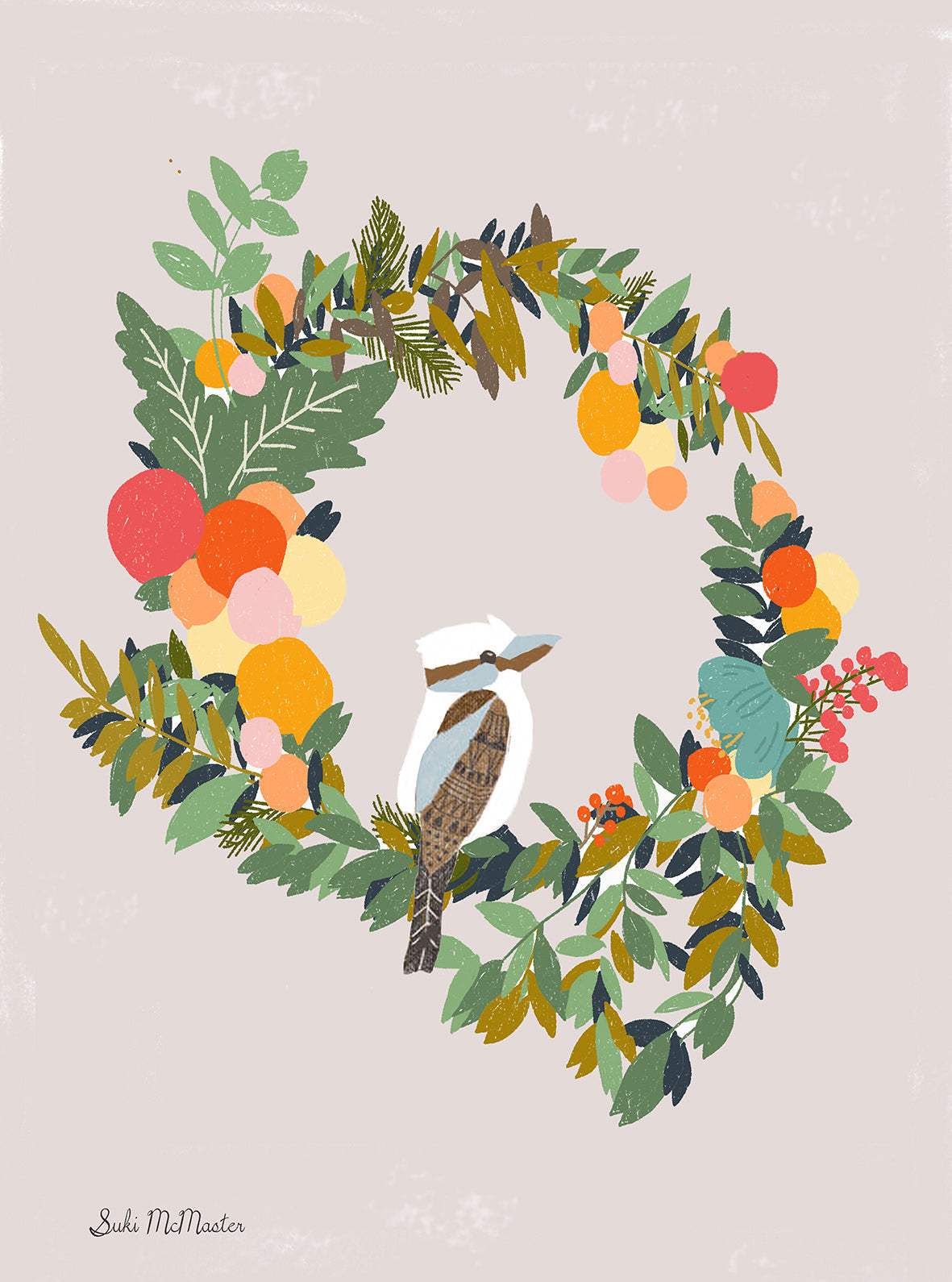 Blank Card - Kookaburra by Suki McMaster (Pack of 6)