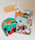 Melbourne Postcard & Magnet Gift Set (Pack of 5)