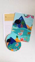 Queensland Postcard & Magnet Gift Set (Pack of 5)