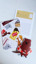 Quokka & Aussie Treats Postcard & Magnet Set (Pack of 5)