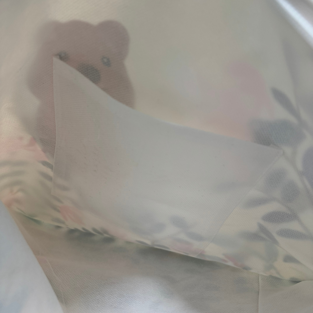 Tote Bag with Zipper and Pocket - Quokka by Suki McMaster - inside