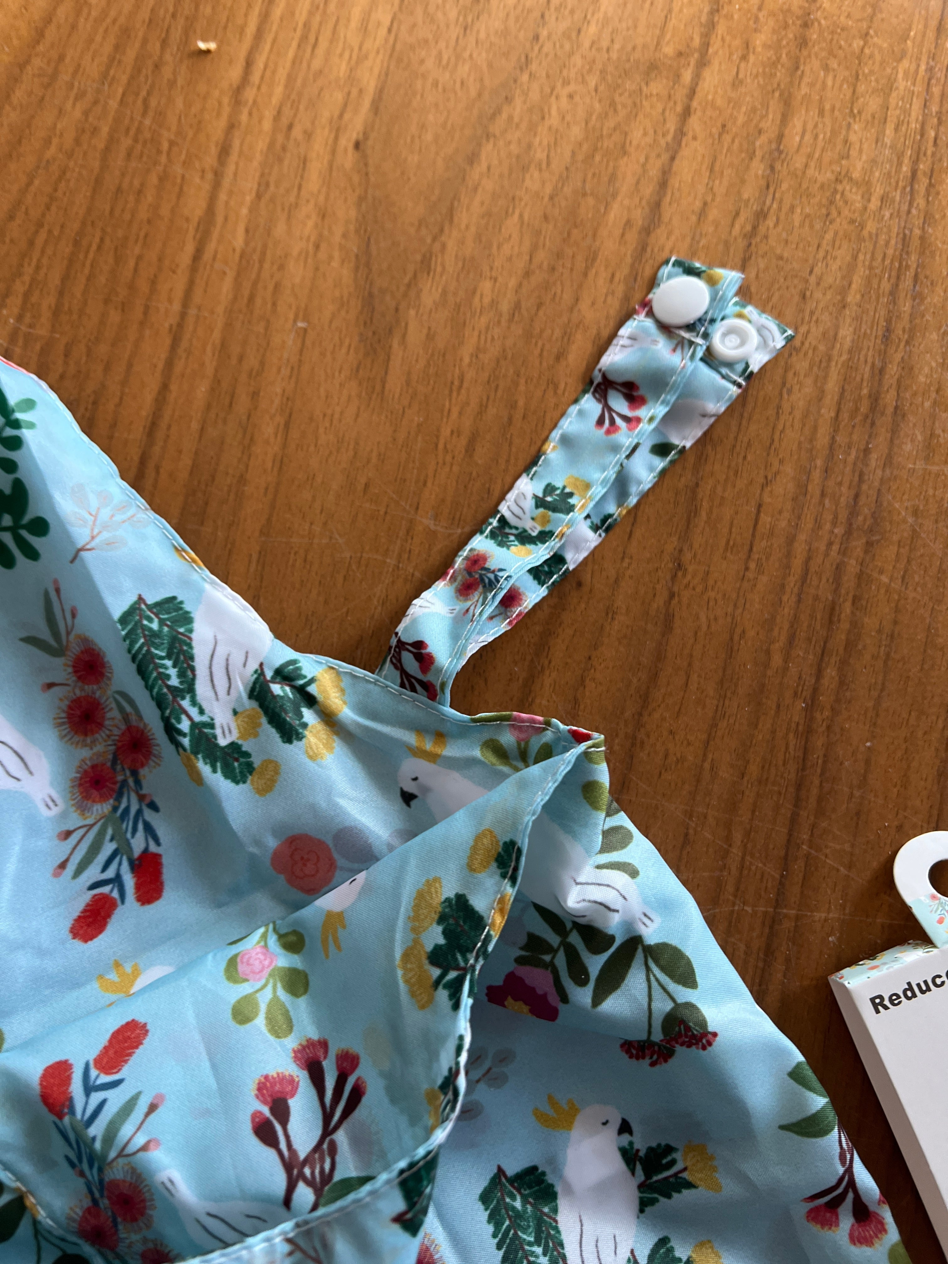 Reusable Shopping Bag - Cockatoo And Australian Native Floral (Pack of 10)