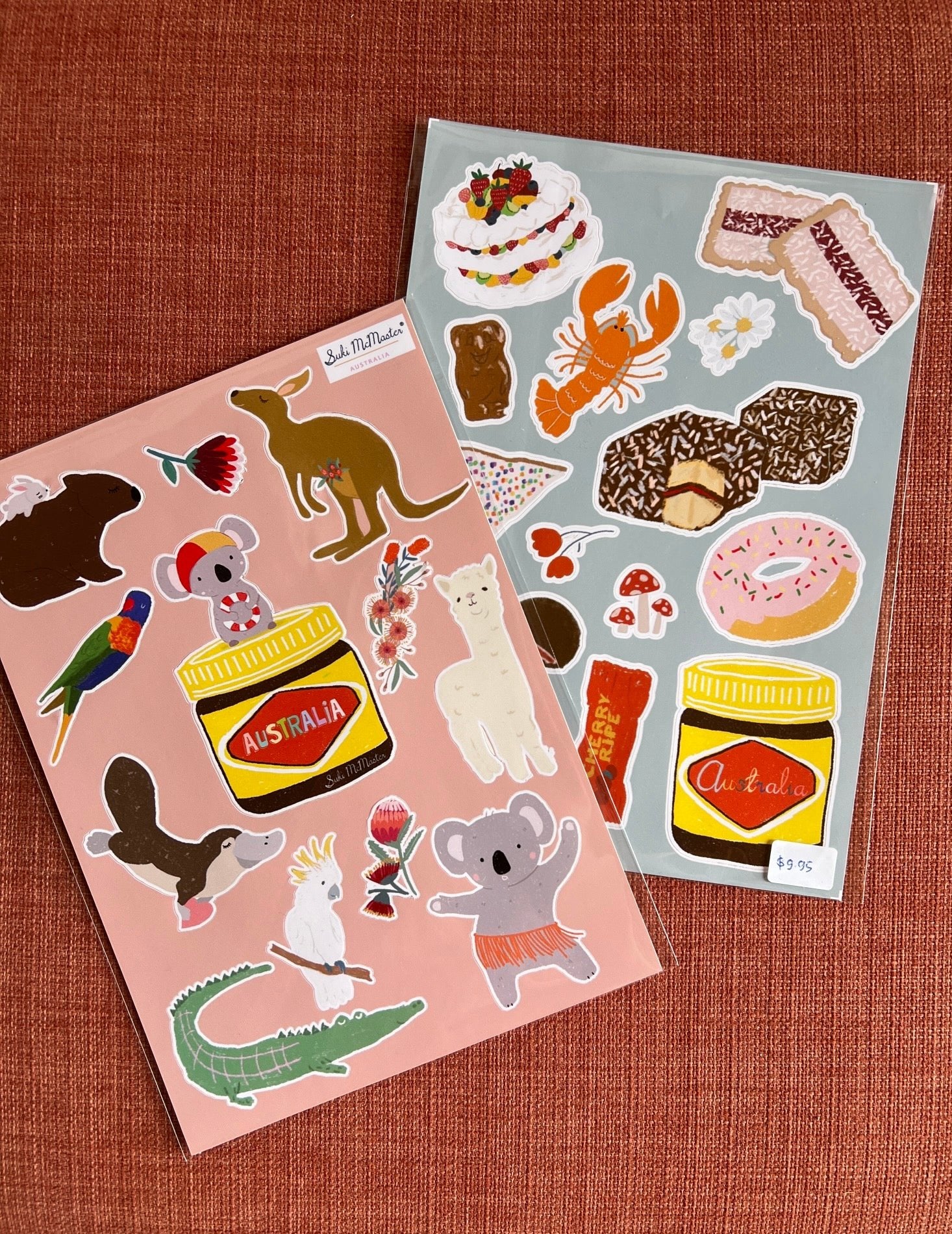 Sticker Sheet - Aussie Snack (Pack of 5)