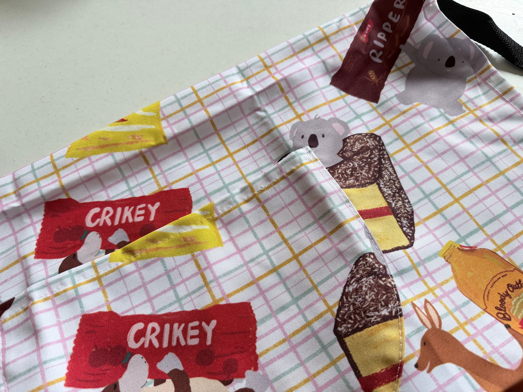 Adult Apron - Munchy Australian Snacks by Suki McMaster (Pack of 2)