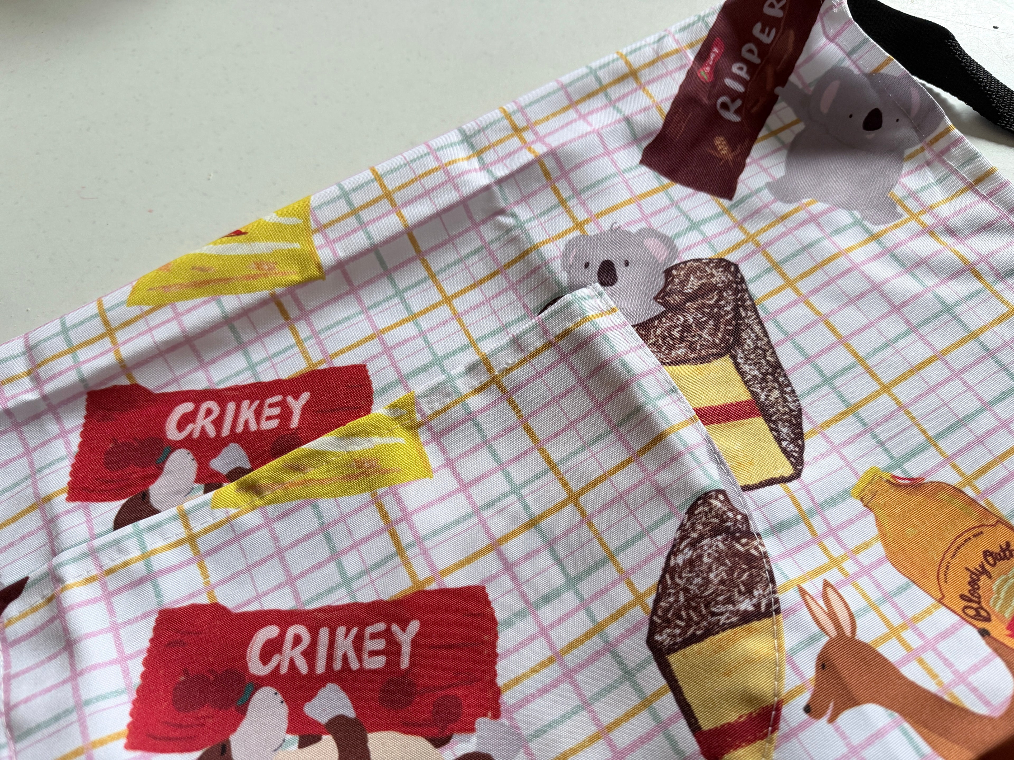 Adult Apron - Munchy Australian Snacks by Suki McMaster (Pack of 2)