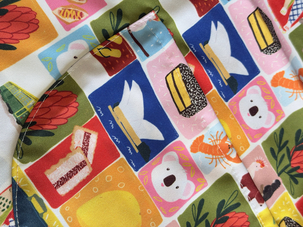Adult Apron With Pocket - Aussie Icons by Suki McMaster (Pack of 2)