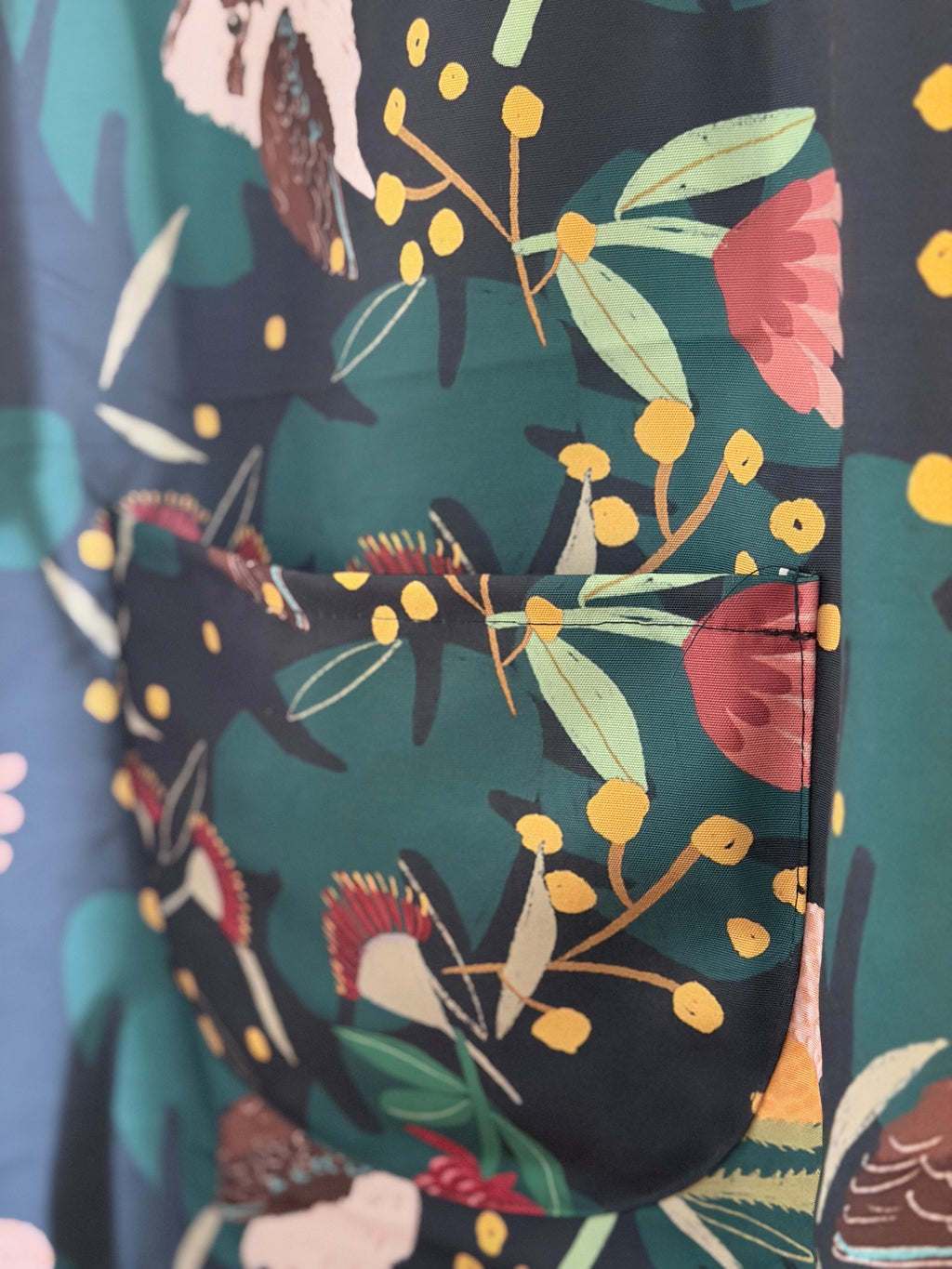 Adult Apron - Kookaburra and Australian Native Floral by Suki McMaster (Pack of 2)