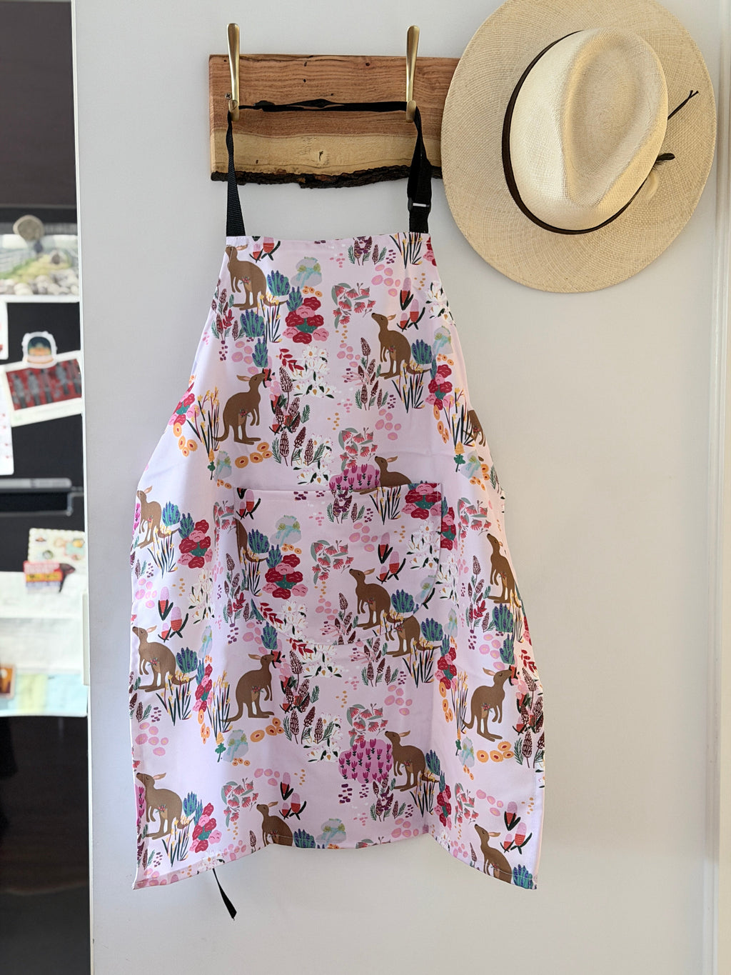 Adult Apron - Pink Kangaroo by Suki McMaster (Pack of 2)
