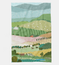 Kitchen Tea Towel - Country by Suki McMaster (Pack of 5)