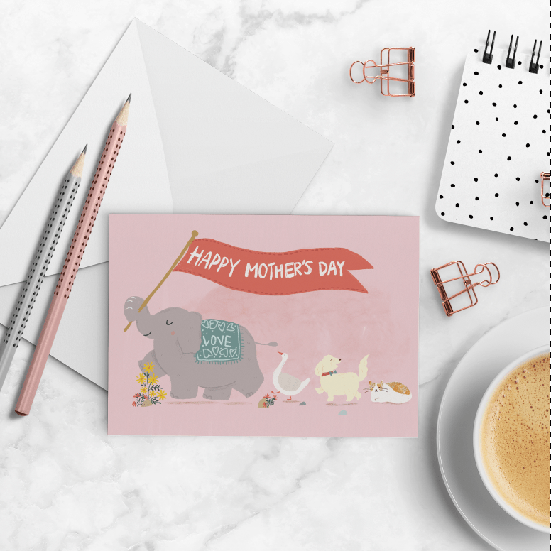 Melbourne designed Suki McMaster Mother's Day Card
