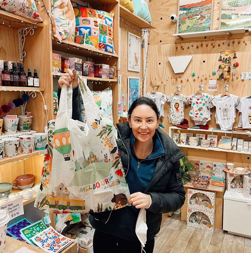 Reusable Shopping Bag - Melbourne Icons (Pack of 10)