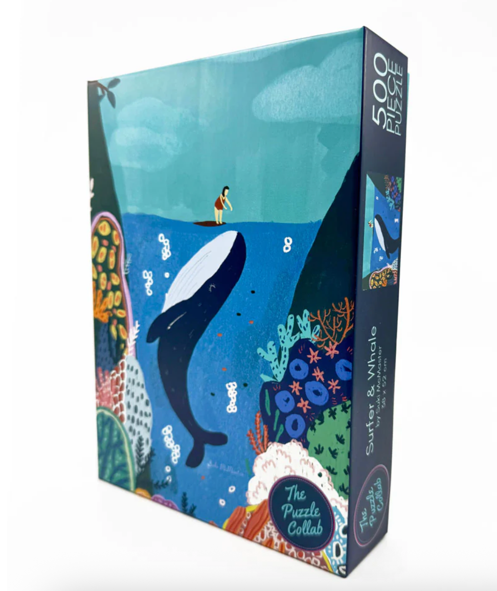 Surfer and Whale — Jigsaw Puzzle 500 pieces | Pack of 3