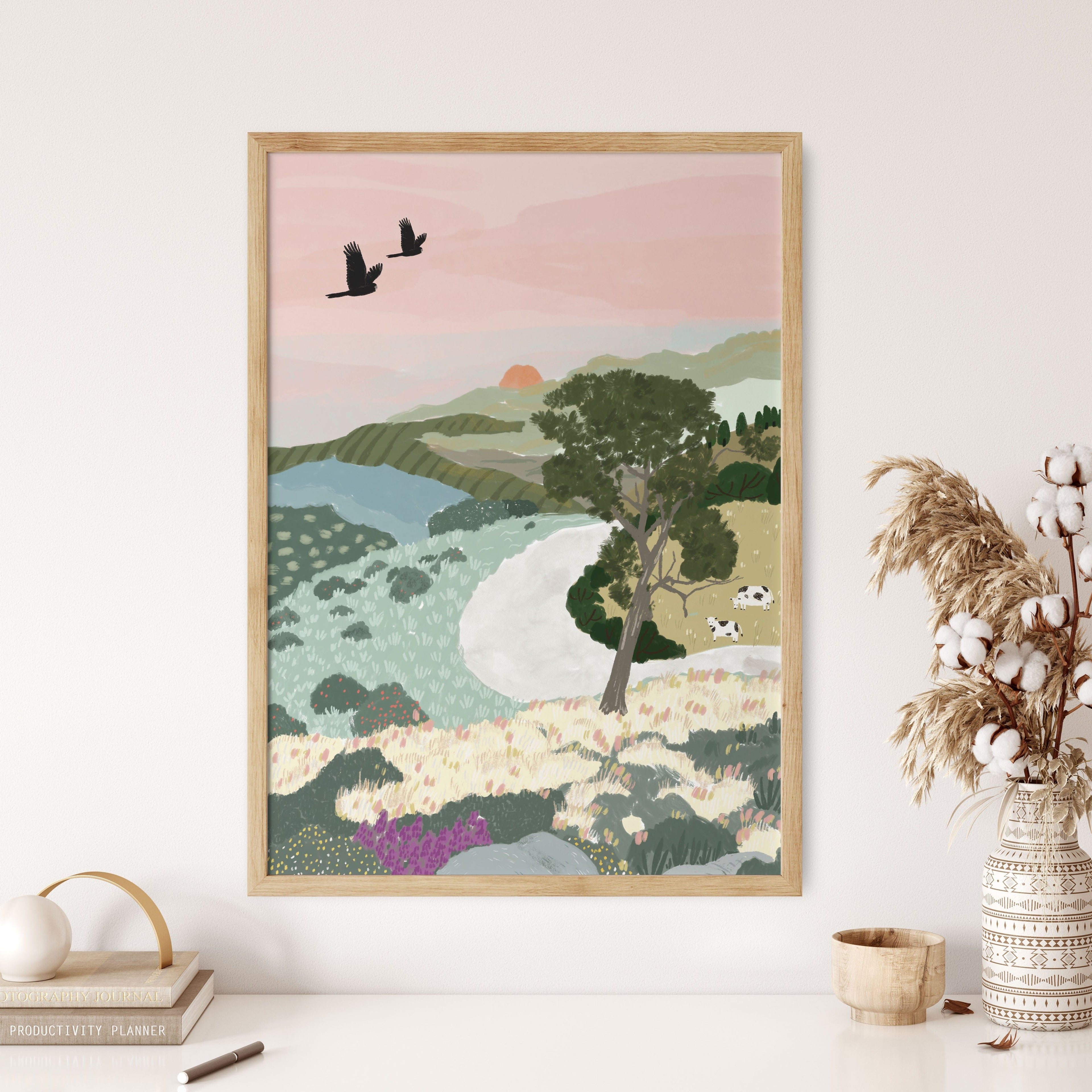 Australian Landscape Wall Art Prints - Eden NSW (Pack of 3)