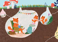 Blank Card - Foxes by Suki McMaster (Pack of 6)