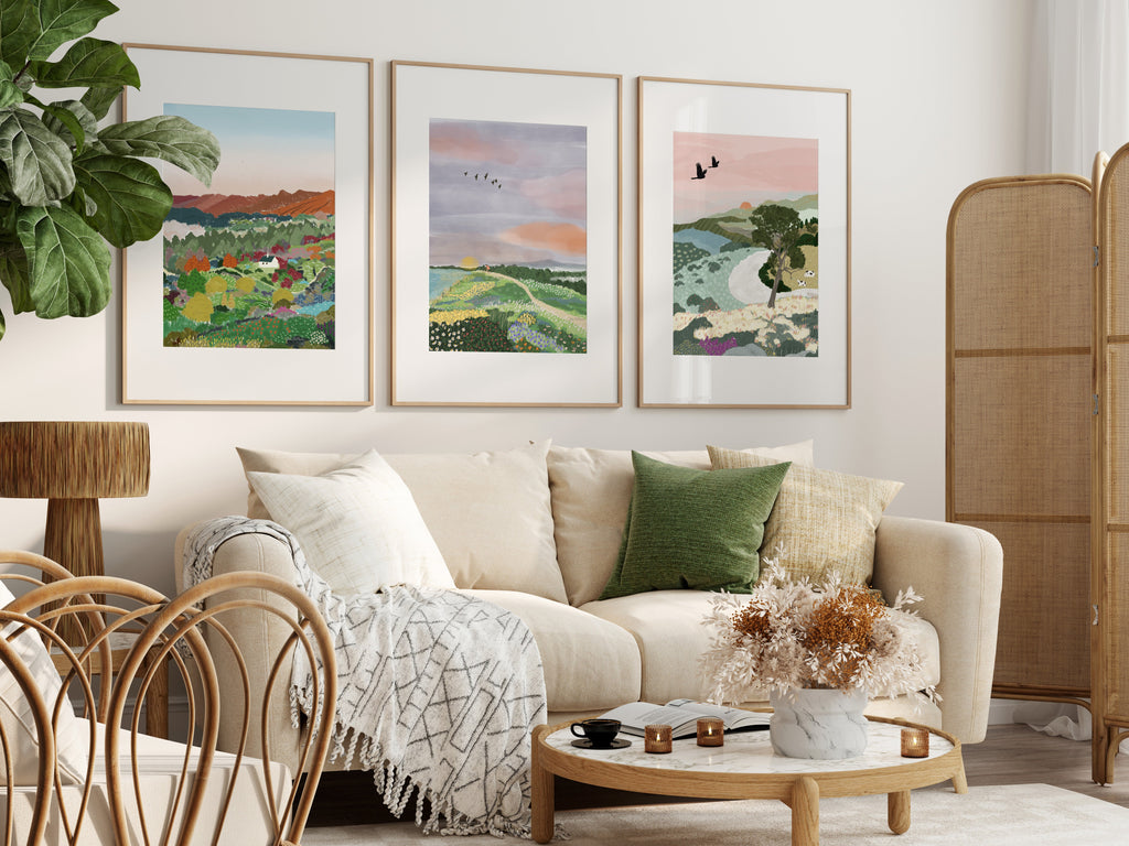 Australian Landscape Wall Art Print - Patterson Lakes (Pack of 3)