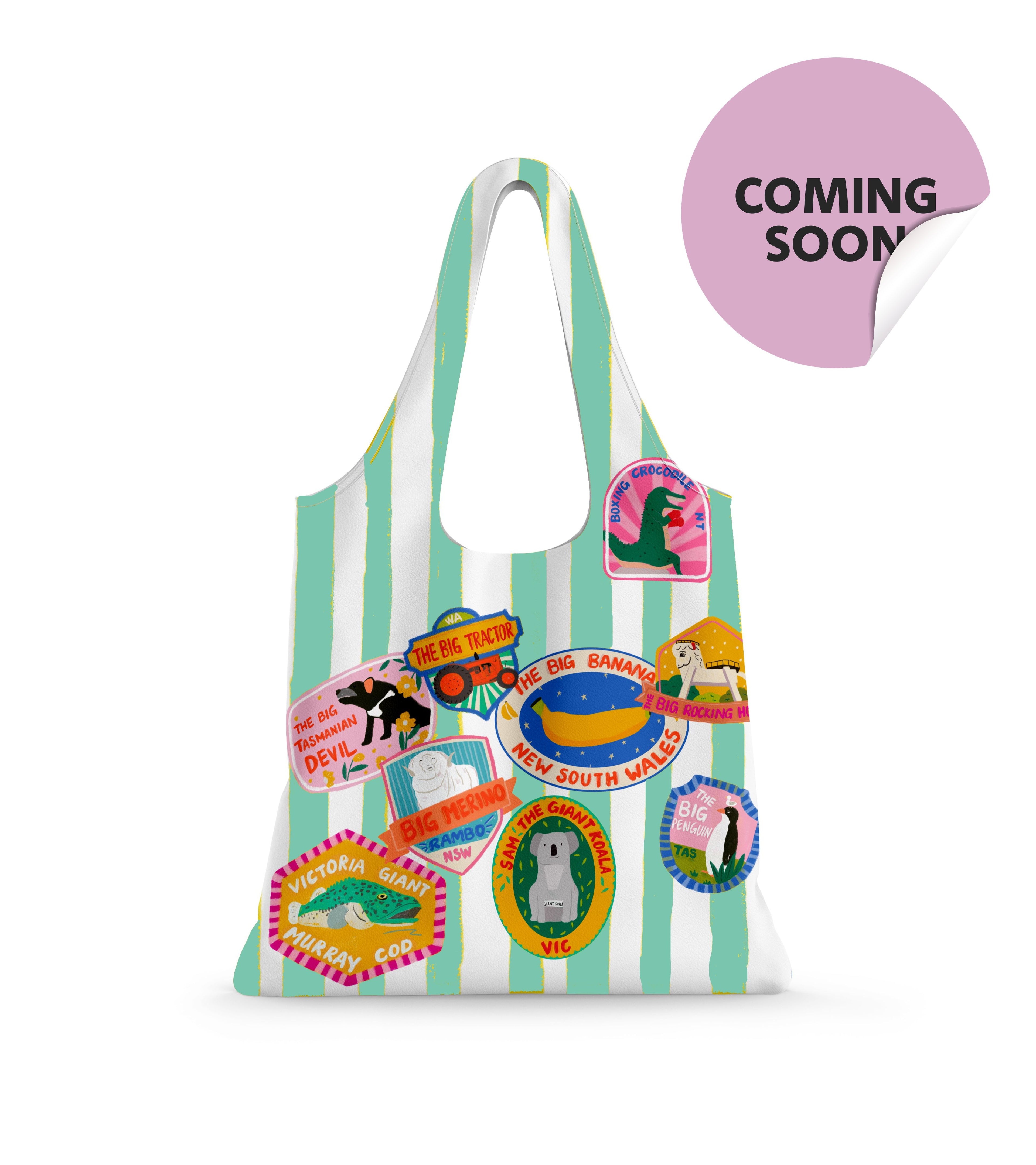 Reusable Shopping Bag - Australia Big (Pack of 10)