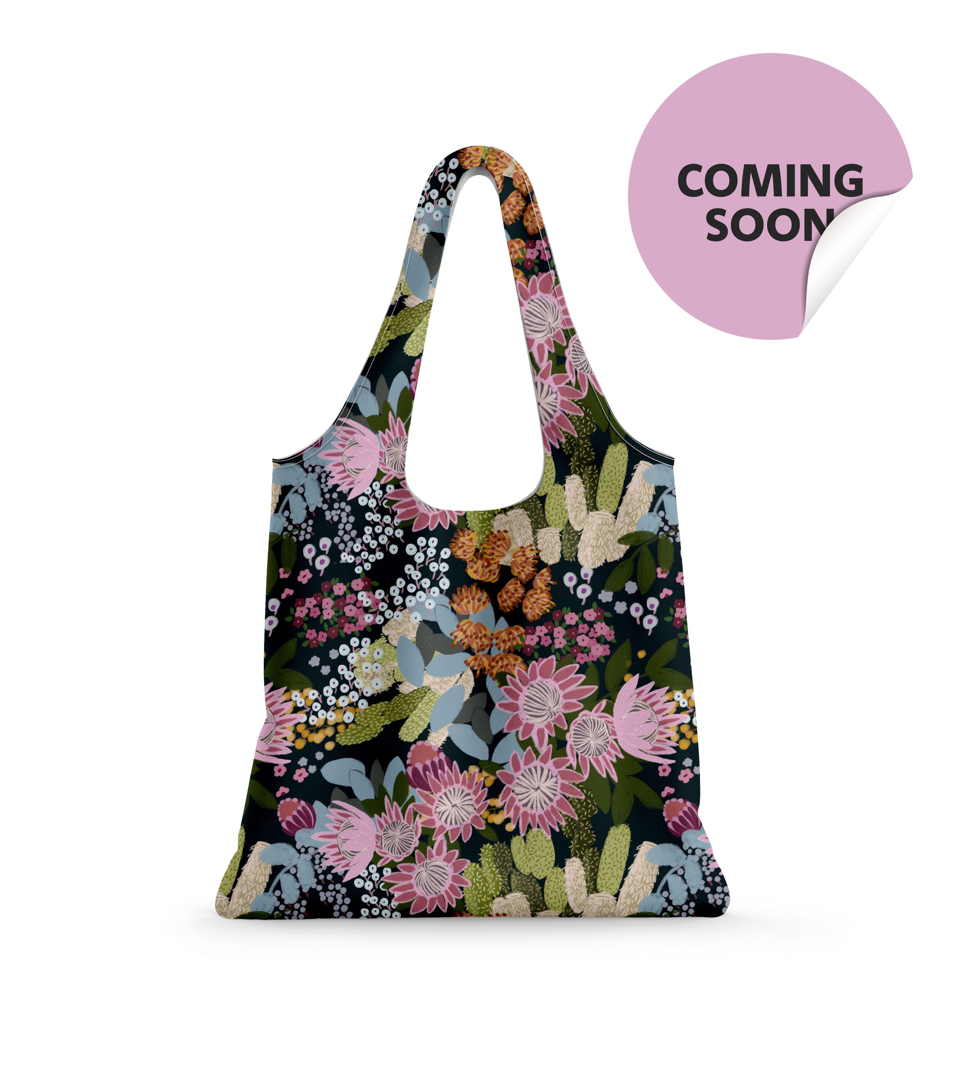 Reusable Shopping Bag - Australian Floral (Pack of 10)