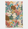 Kitchen Tea Towel - Wombats Floral by Suki McMaster (Pack of 5)