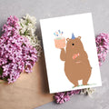 Blank Card - Birthday Bear by Suki McMaster (Pack of 6)