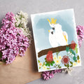 Blank Card - Australian Bird Cockatoo by Suki McMaster (Pack of 6)