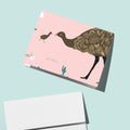 Blank Card - Emu by Suki McMaster (Pack of 6)