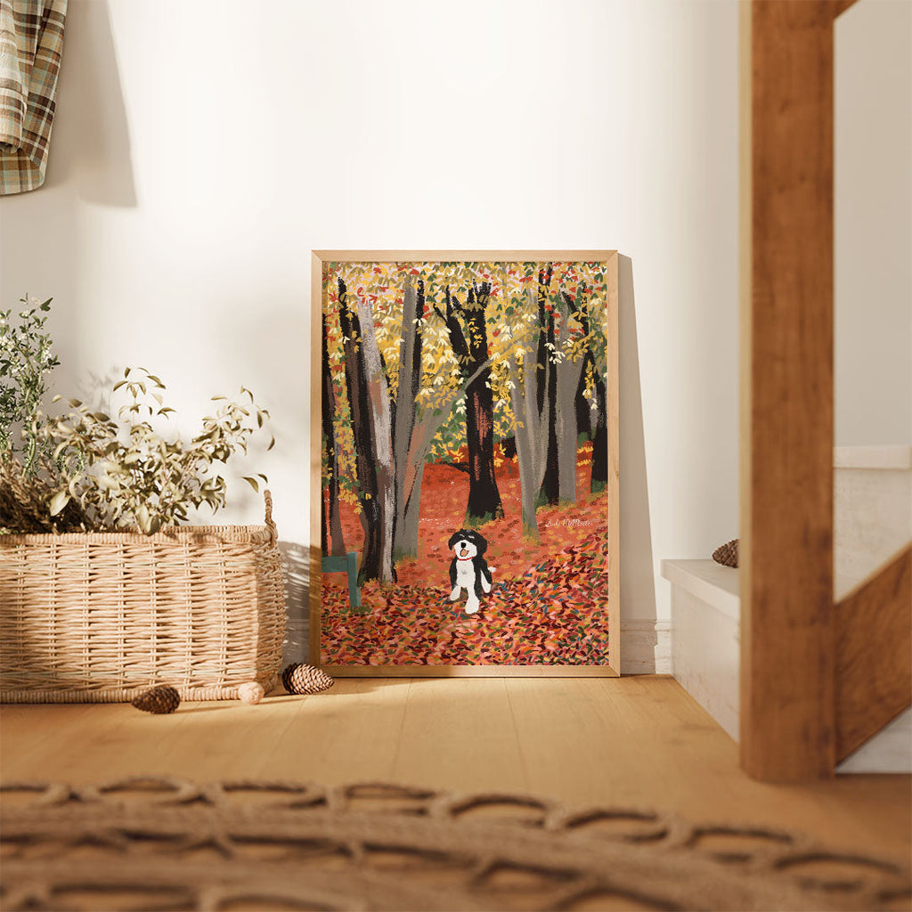 Australian Landscape Wall Art Print - Carlton Gardens (Pack of 3)