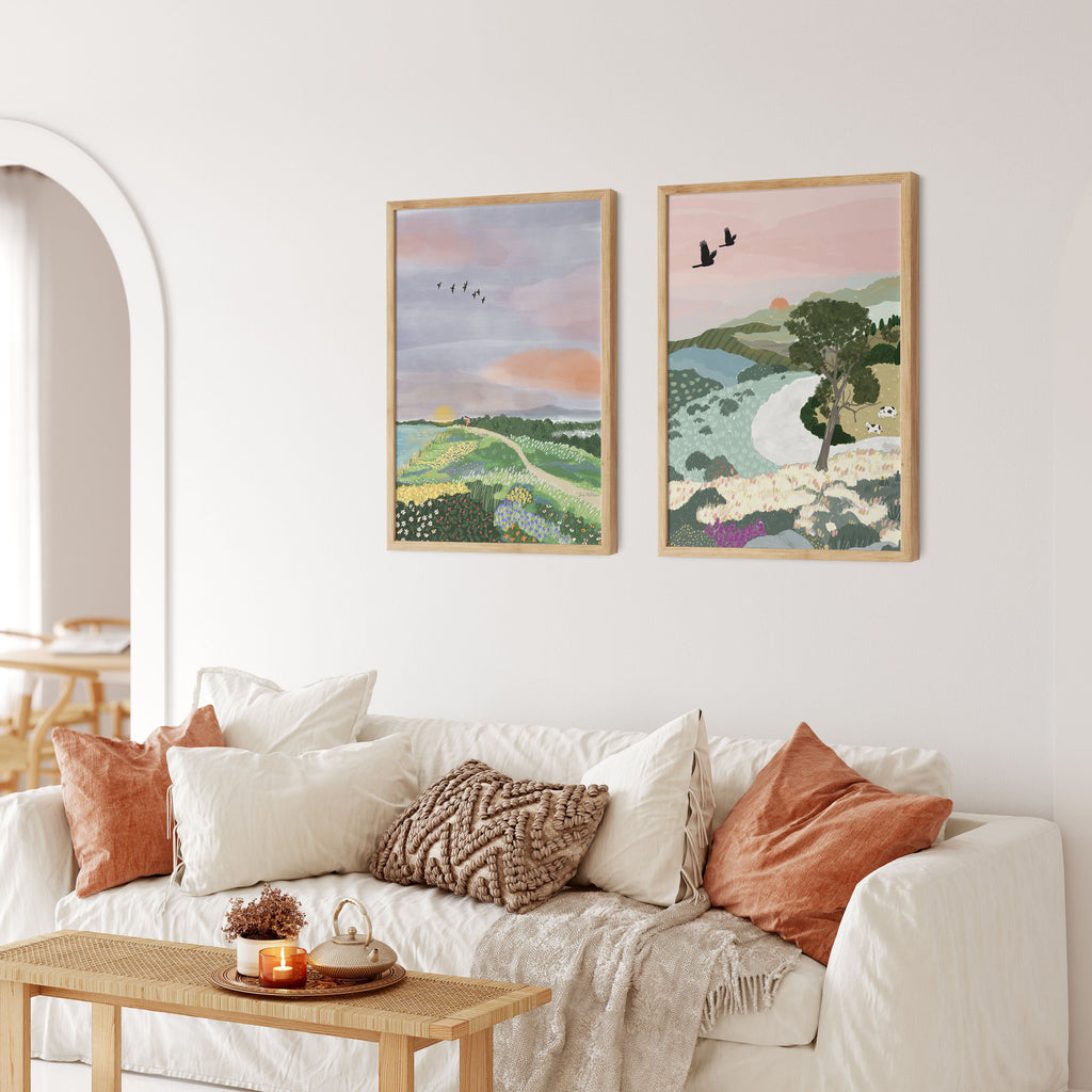 Australian Landscape Wall Art Print - Patterson Lakes (Pack of 3)