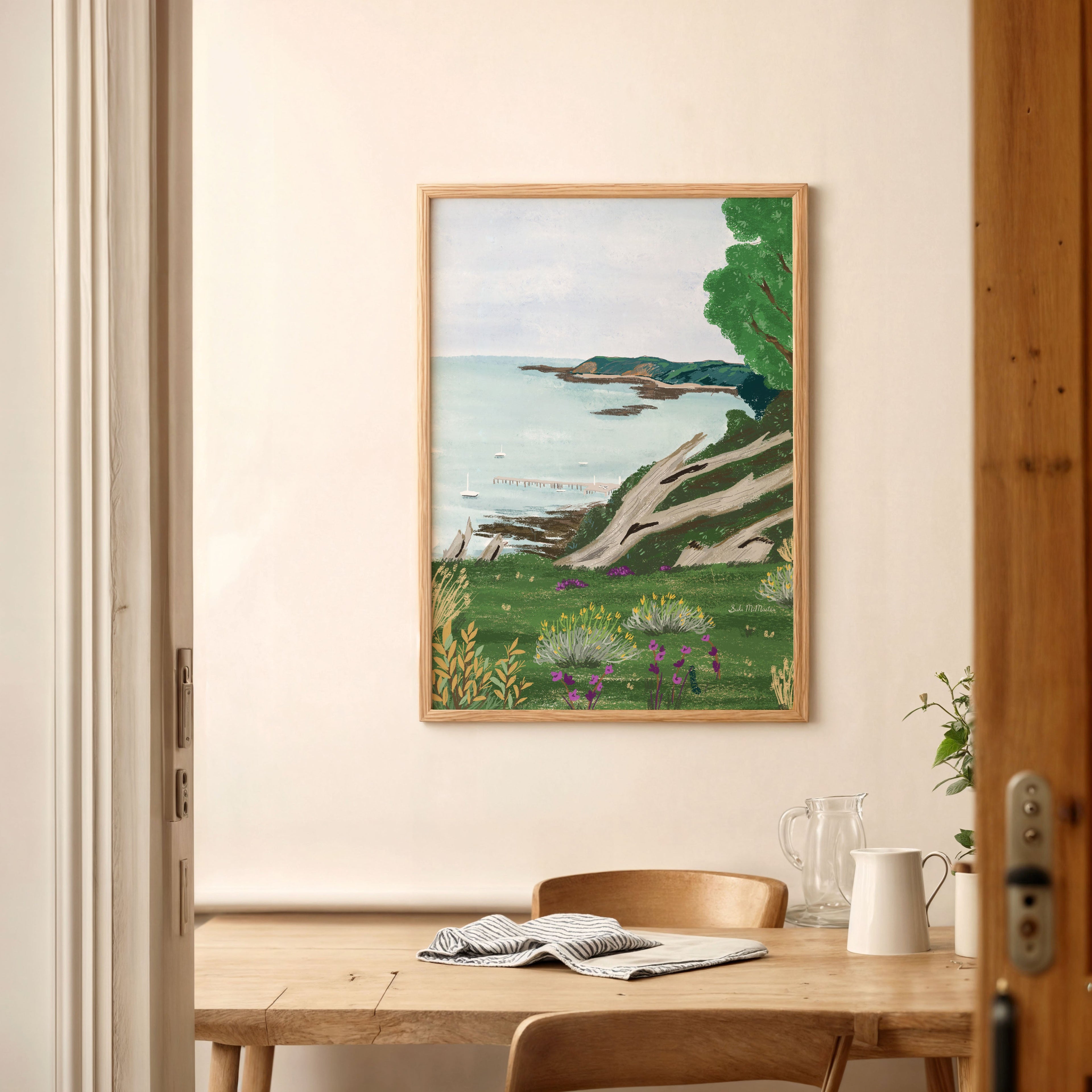 Australian Landscape Wall Art Print - Finders Mornington Peninsula (Pack of 3)