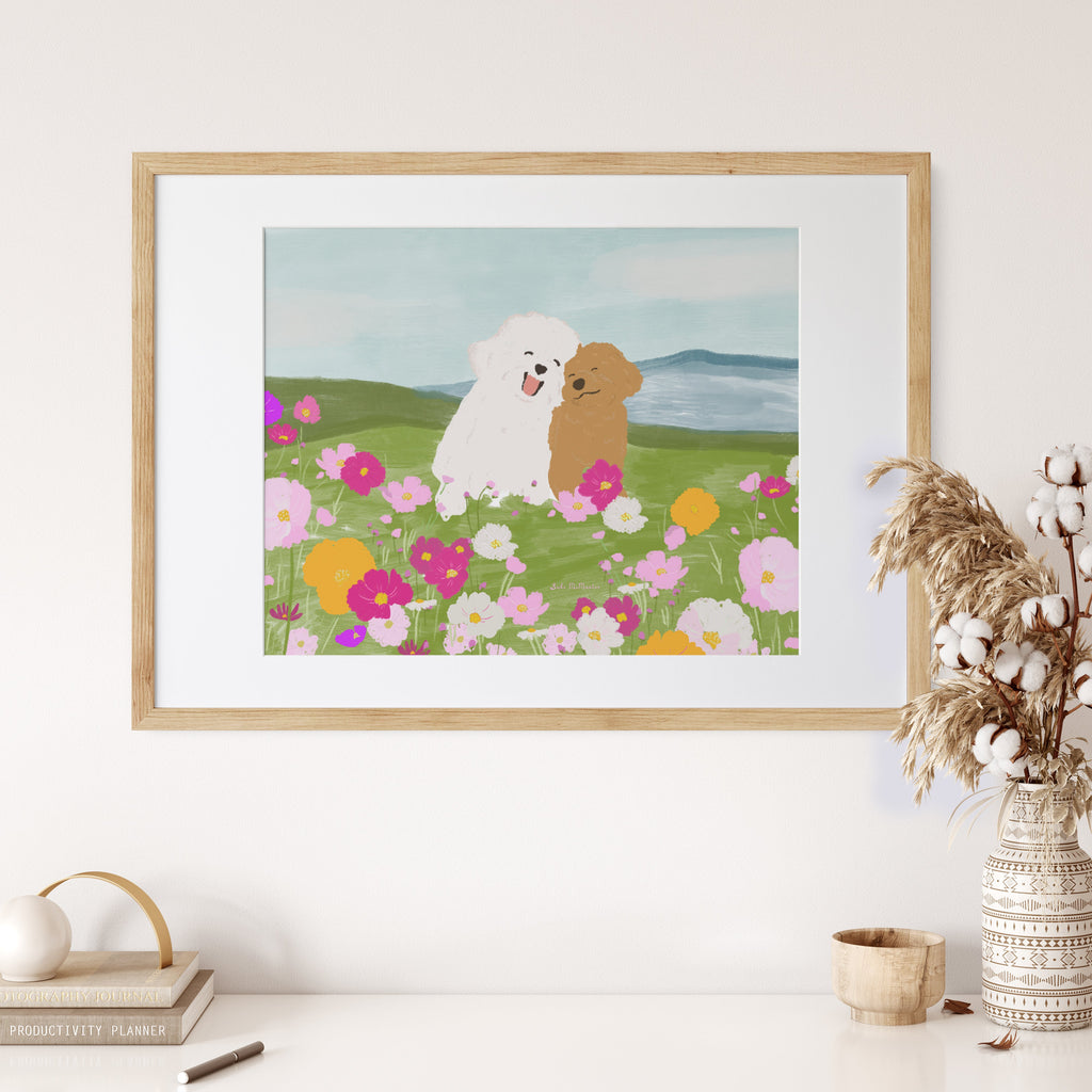 Wall Art Print - Daisy and Banjo: A Tale of Friendship (Pack of 3)