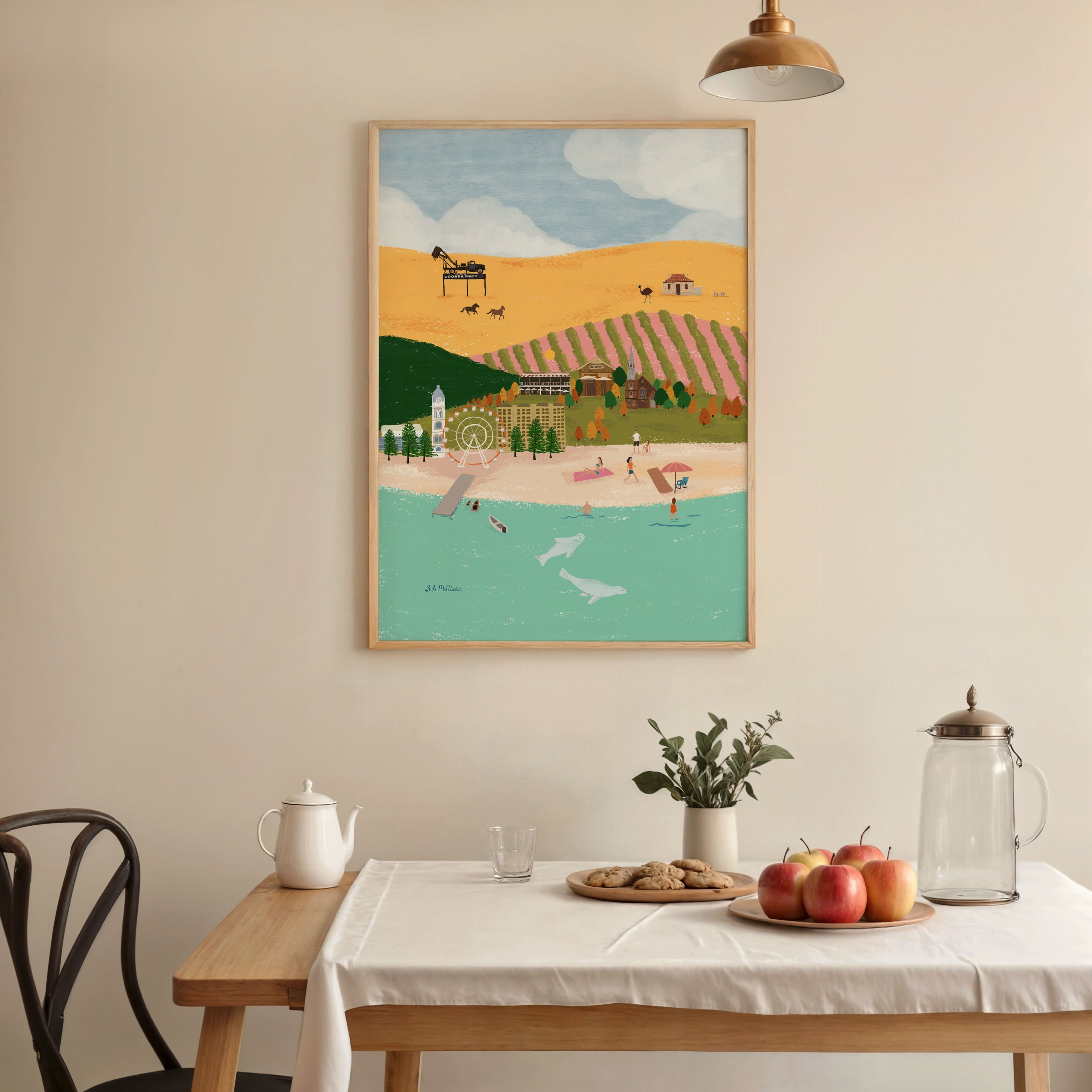Australian Landscape Wall Art Print - South Australia (Pack of 3)