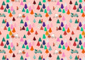 Suki McMaster Wrapping Paper - Christmas Trees and Polar Bear